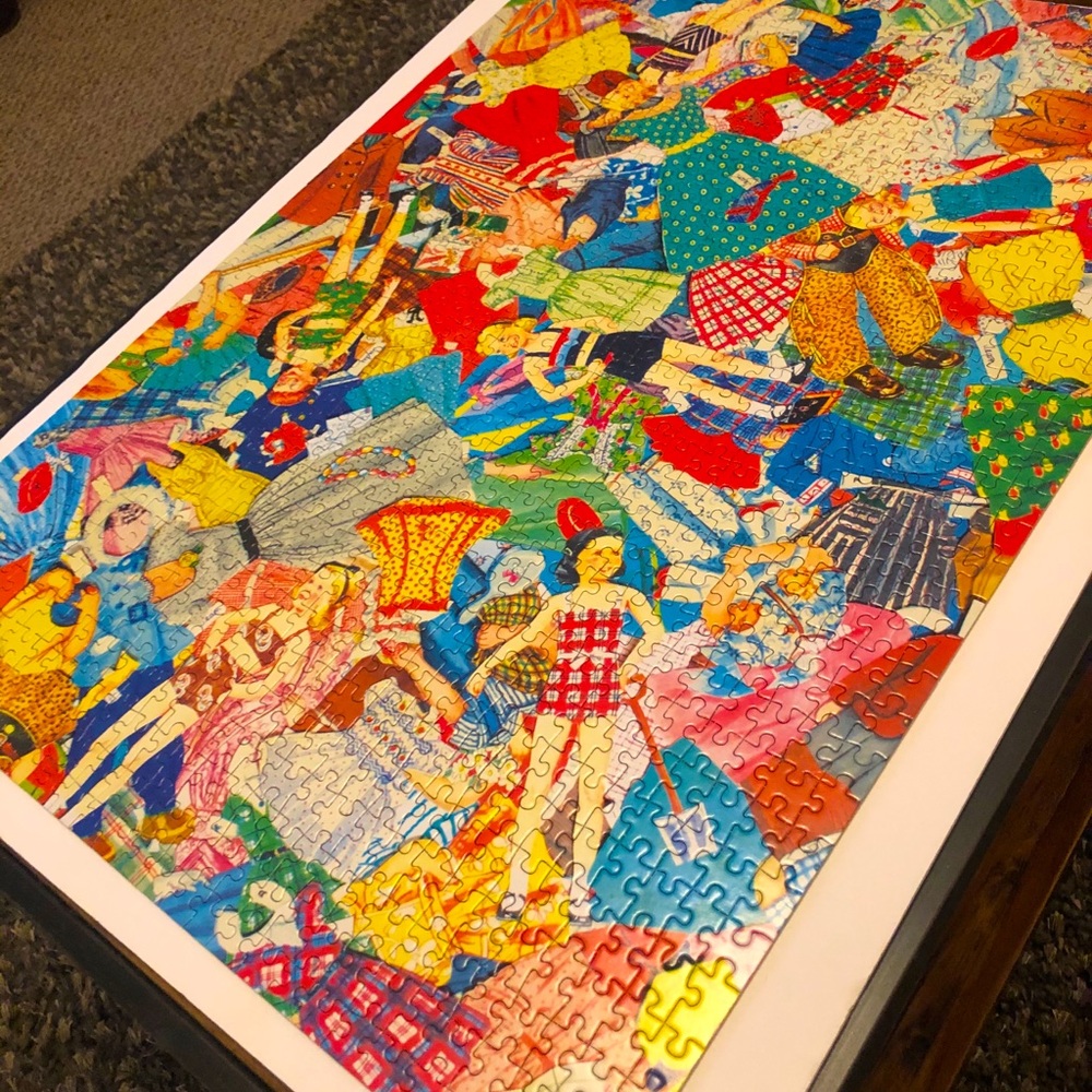 Vintage Paper Dolls Puzzle - 1000 piece